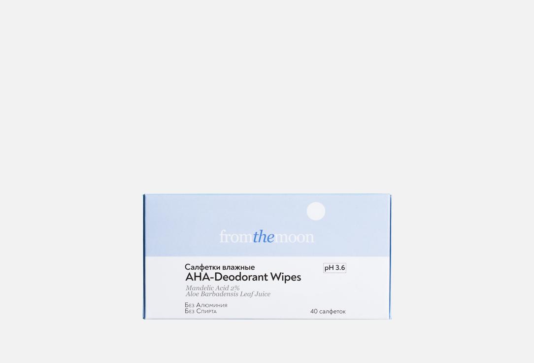 Изображение товара Влажные салфетки - дезодорант Fromthemoon AHA-Deodorant Wipes