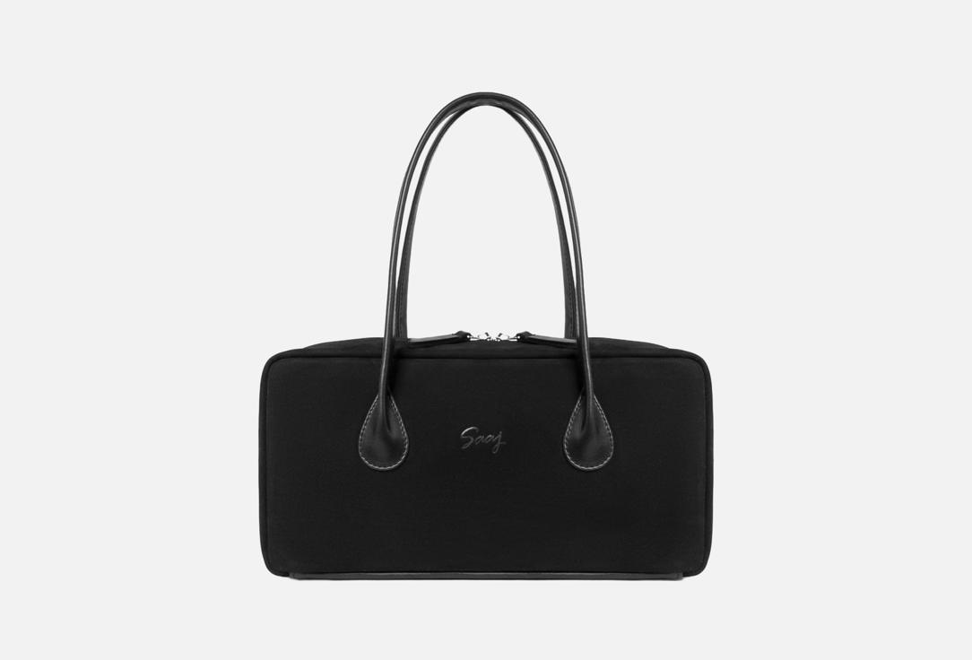 Изображение товара Сумка-багет SAAJ темно-черная