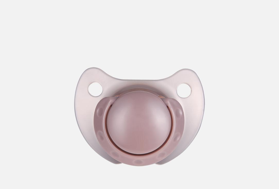 Изображение товара Соска-пустышка ПОМА 4+ розовая адаптированная форма для малышей