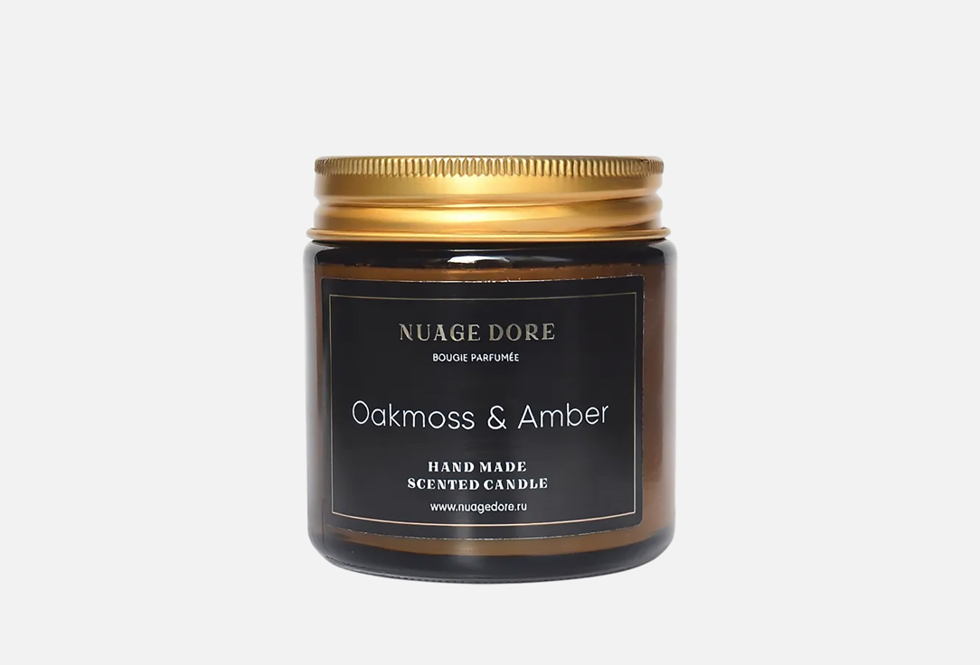 

Ароматическая свеча NUAGE DORE, Oakmoss & amber 120 г