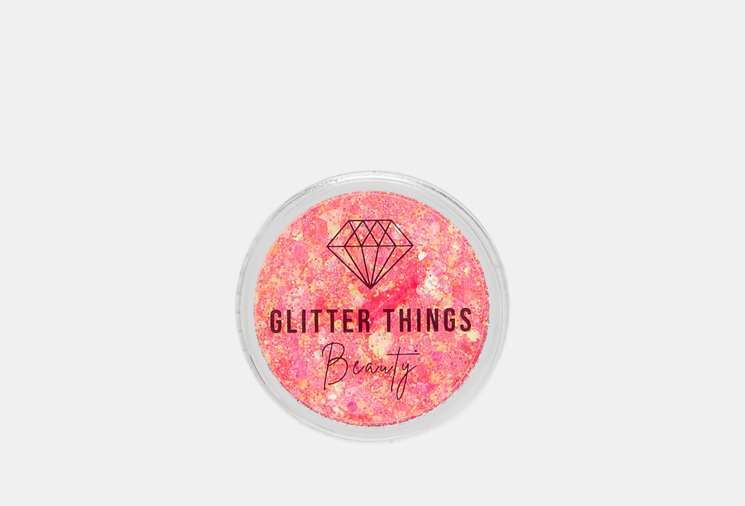 Изображение товара Глиттер для лица, тела и волос Glitter Things Beauty Арктур 5 мл водная гелевая основа