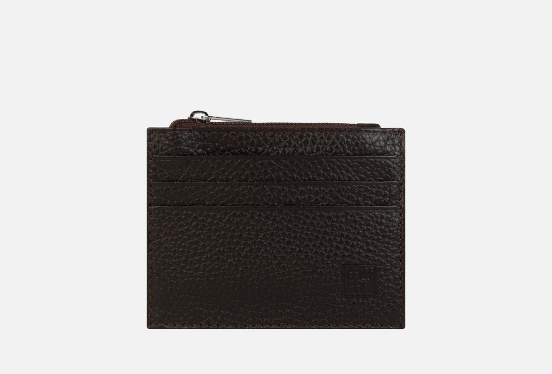 Изображение товара Элегантный кожаный картхолдер Муми Катар из натуральной кожи с множеством карманов