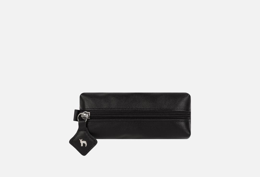 Изображение товара Ключница mumi каир премиум из натуральной кожи черная компактная и вместительная