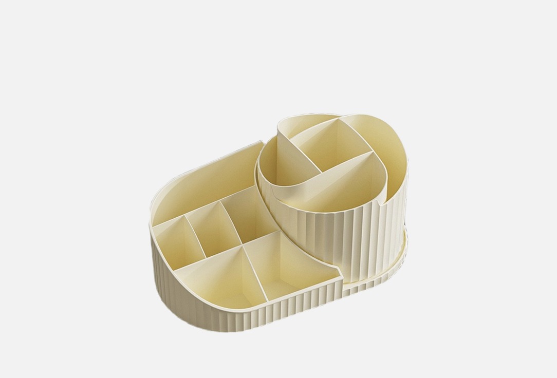 Изображение товара Органайзер для хранения L.amore бежевый вращающийся 360 градусов