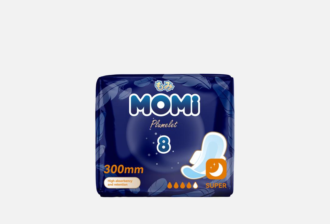 Изображение товара Гигиенические прокладки MOMI Super ультратонкие с крылышками 30 см