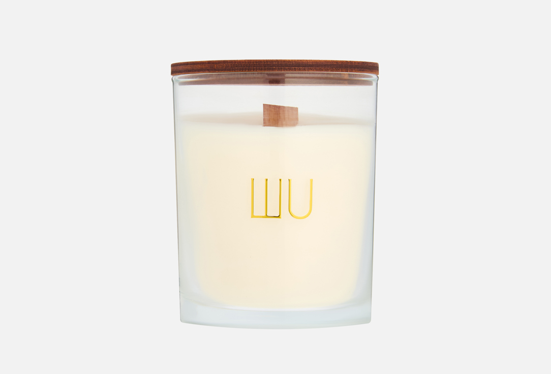 Изображение товара Ароматическая свеча ШU Молоко и мёд 250 мл натуральный кокос воск, 50 часов