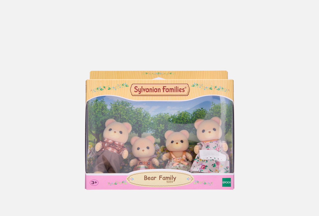 Изображение товара Игровой набор Семья Медведей Sylvanian Families для детей от 3 лет