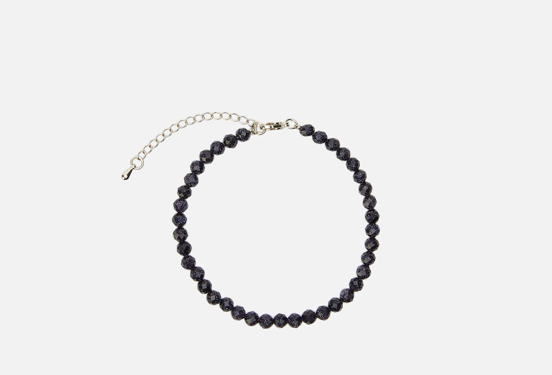 Изображение товара Браслет из авантюрина Палитра на регулируемом тросике 20 см