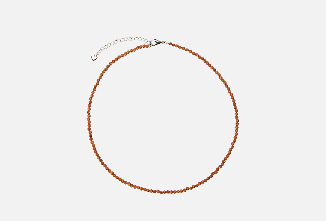 Изображение товара Колье из авантюрина Палитра стильное и элегантное украшение