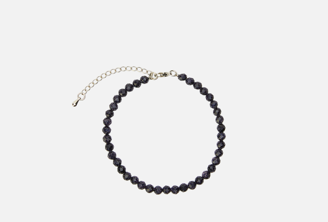 Изображение товара Браслет из авантюрина Палитра, натуральный камень, регулируемый, украшение