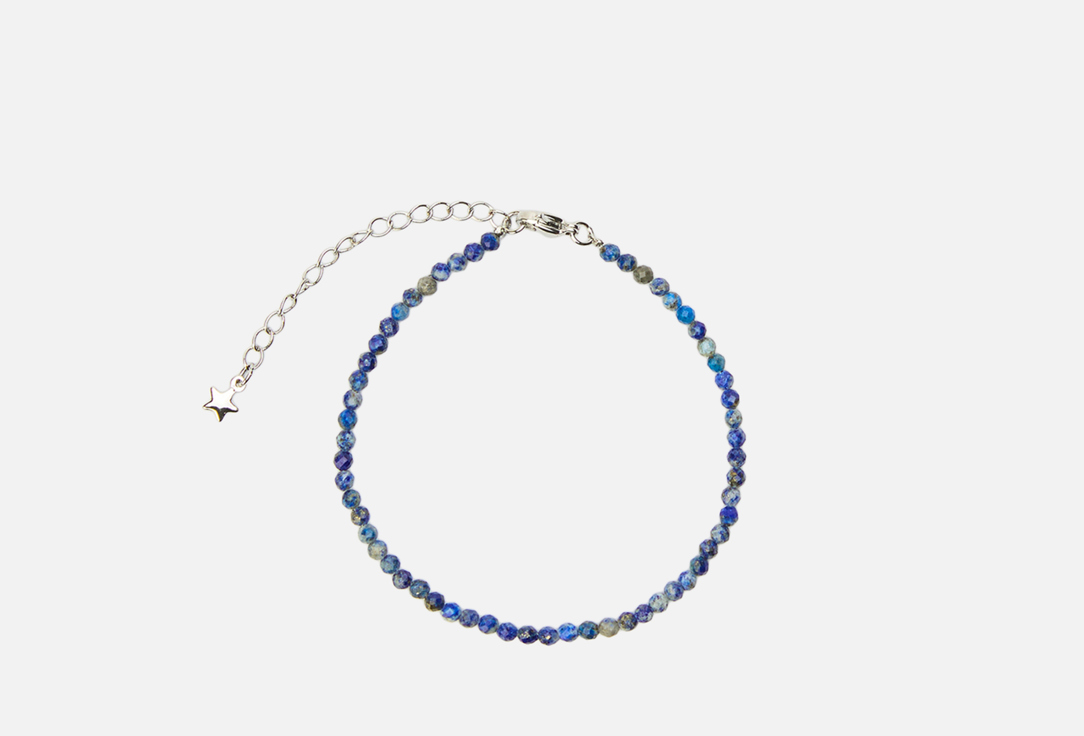 Изображение товара Браслет из содалита Палитра с удлинителем и бижутерным замком