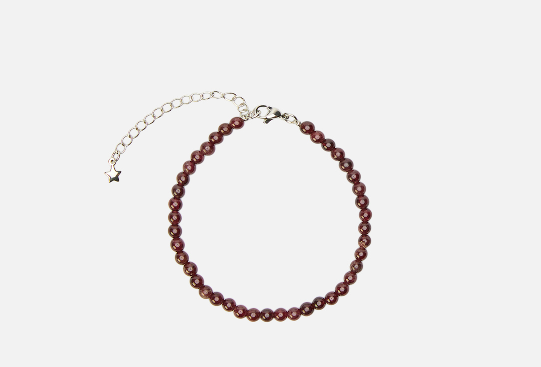 Изображение товара Браслет из граната Палитра с удлиненной цепочкой и бижутерным замком