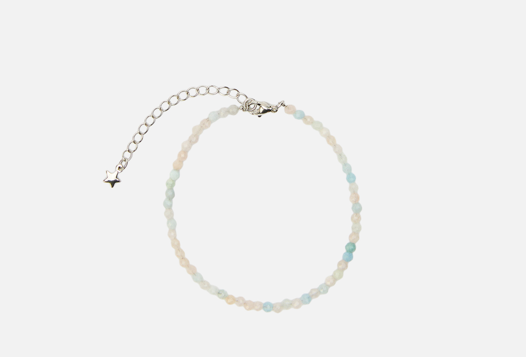 Изображение товара Браслет из морганита Палитра, ювелирное украшение из натурального камня