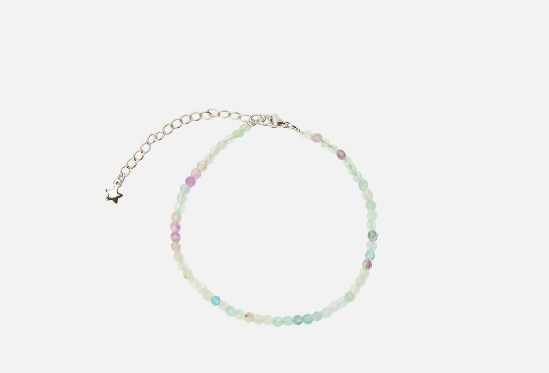 Изображение товара Браслет из флюорита Палитра универсальный стильный украшение