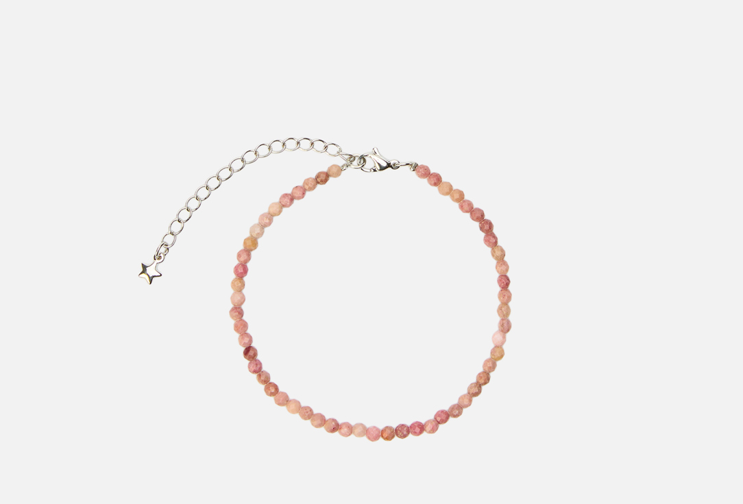 Изображение товара Браслет из родохрозита Палитра с удлинением 25 см стильный аксессуар