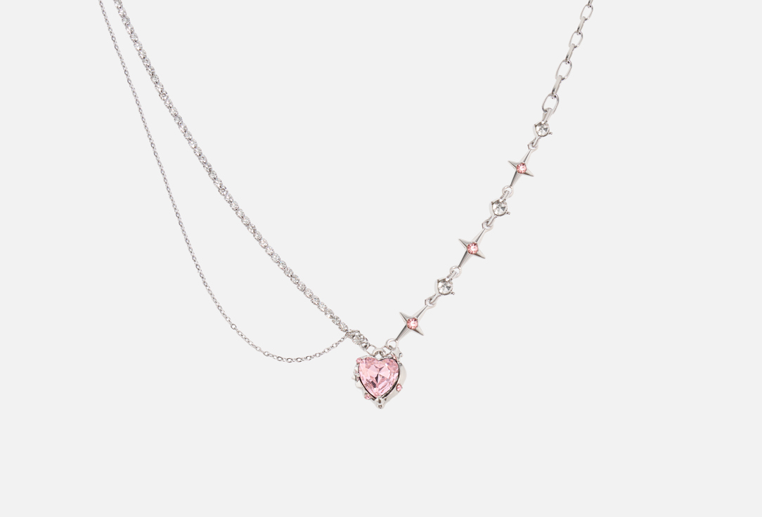 

Подвеска GAMORA, Розовое сердечко 1 шт