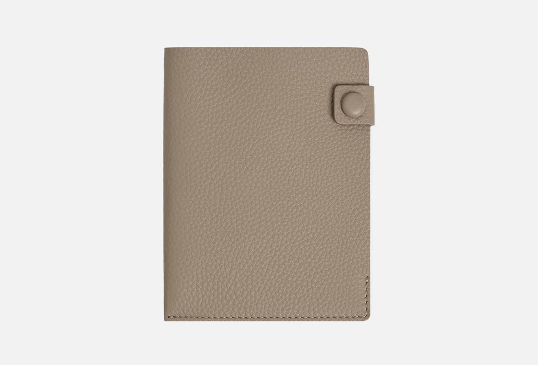 

Кожаная обложка на документы 12 STOREEZ, Бежевый, Кофе с молоком