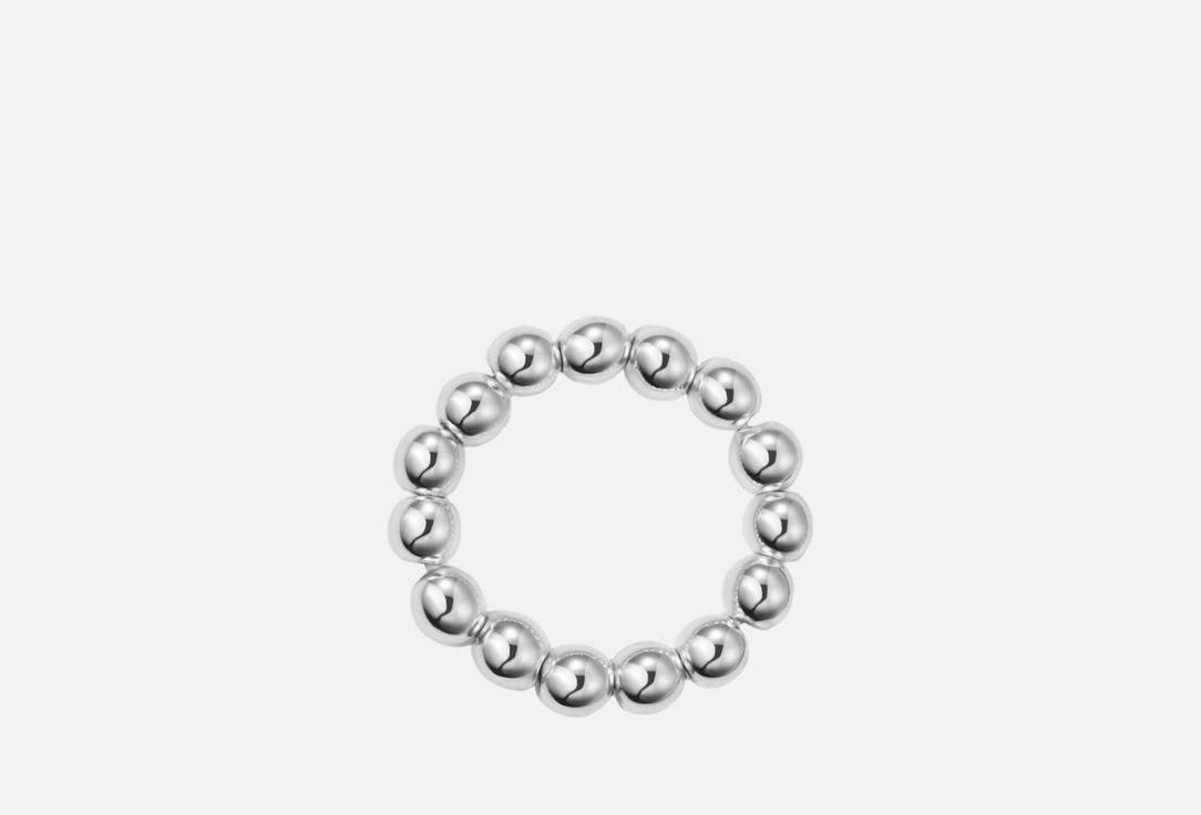 

Кольцо LACHI, Из круглого гематита ONESIZE мл