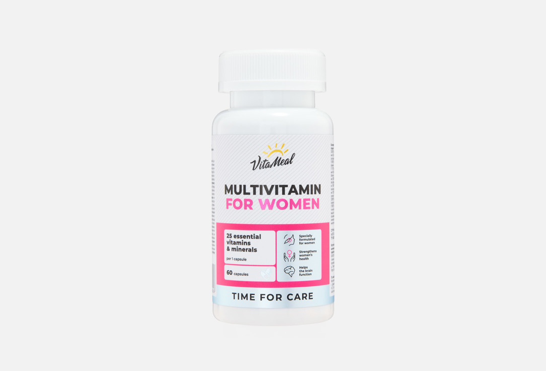 

комплекс витаминов для женщин VITAMEAL, Multivitamin в капсулах 60 шт