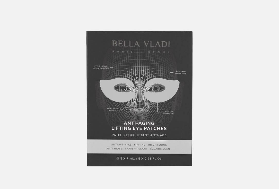 

Омолаживающие лифтинг-патчи для глаз BELLA VLADI, Anti aging lifting eye patches 5 пар