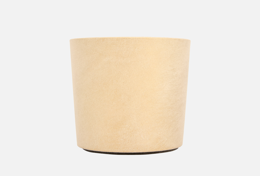 

Горшок с поддоном KOMPOZIT, Аура, бежевый, кедр, d-18 см 1 шт