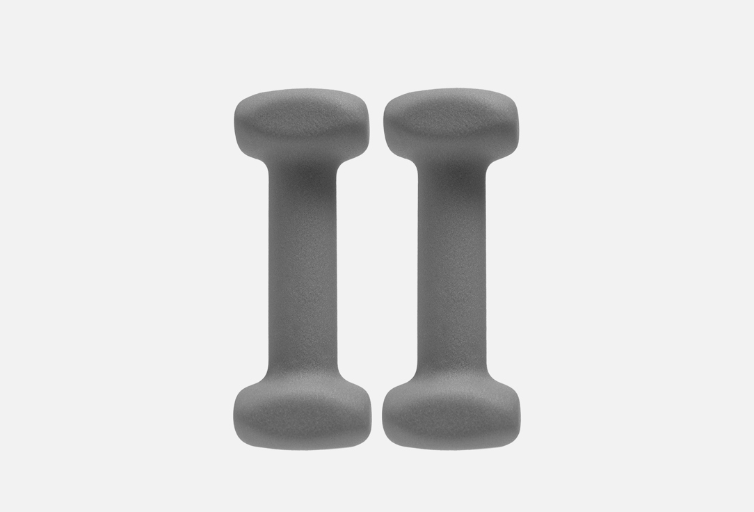 Изображение товара Гантели YourFit неопреновые 1 кг - для фитнеса дома и в зале