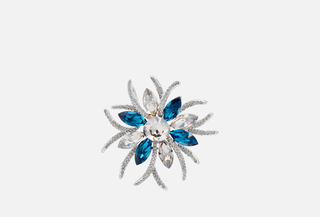 

Брошь FIORE LUNA, Самоцвет Чешский горный хрусталь 1 шт