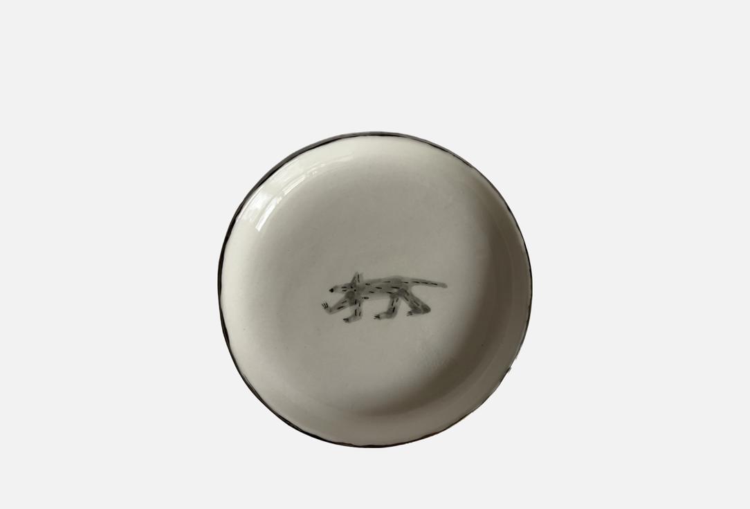 

Блюдце десертное НЕЧАШКА, Серый волк, 14,5 см 1 шт