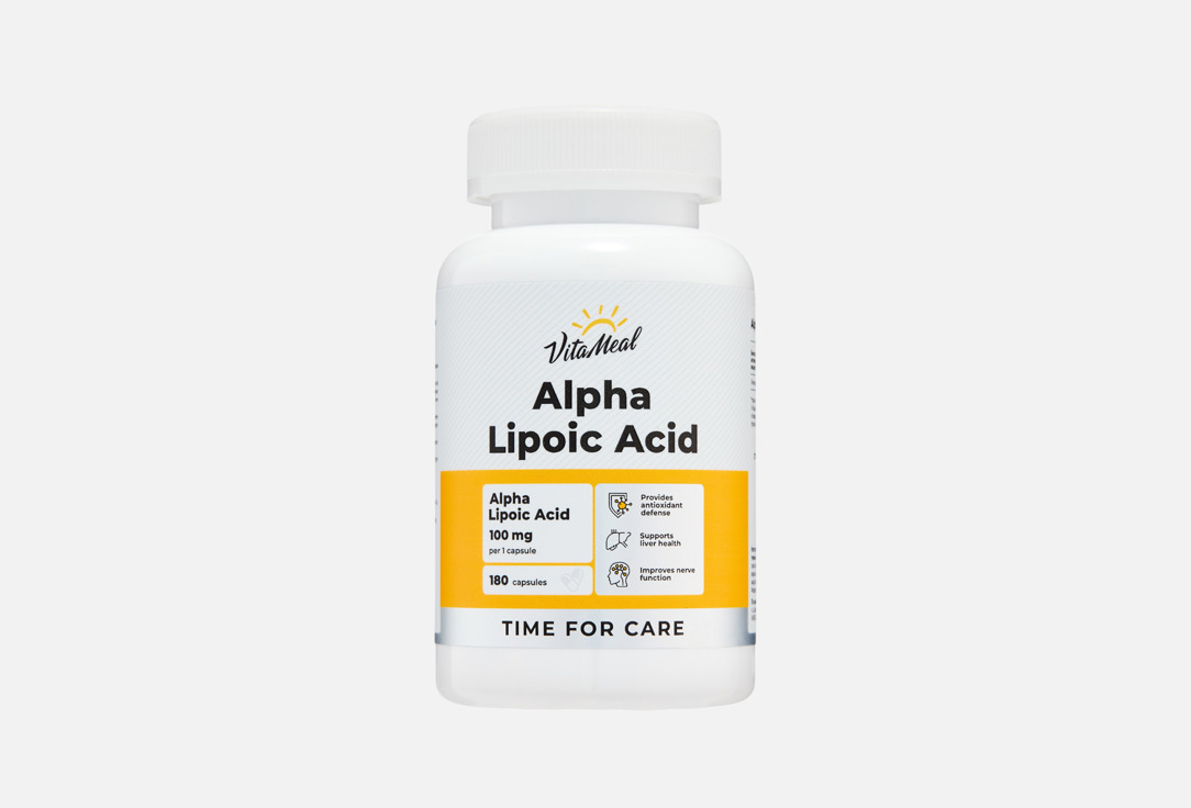 Альфа липоевая кислота VITAMEAL 100 мг в капсулах 180 шт