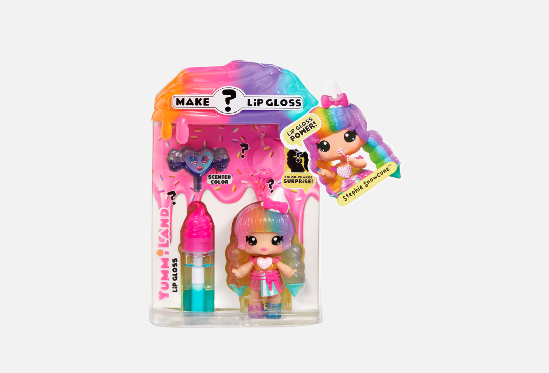 Изображение товара Игровой набор Yummiland Кукла Стефи Сноукон и блеск для губ