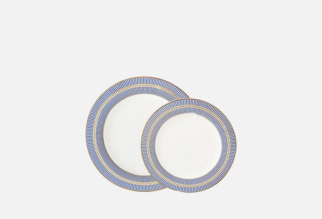 

Набор тарелок MANDARIN DECOR, Белый, Луи 2 шт