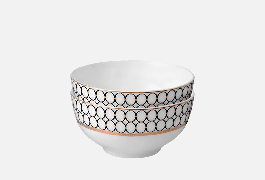 

Набор тарелок MANDARIN DECOR, Белый, Версаль 15.5 см