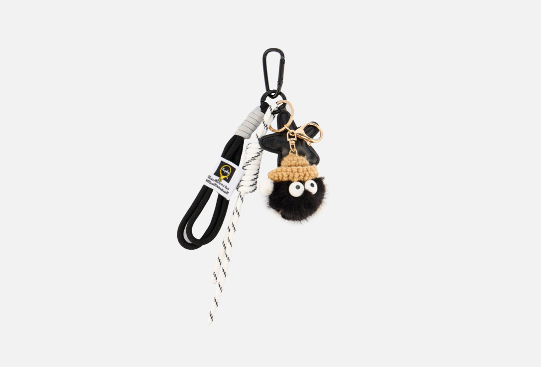 Изображение товара Брелок-обвес ZU CHARMS Miu star fluffy black