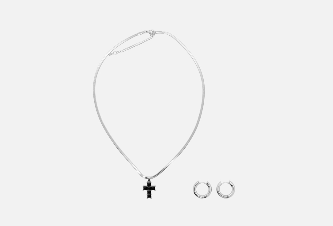 

Набор украшений SOULAB, С черным крестом 3 шт