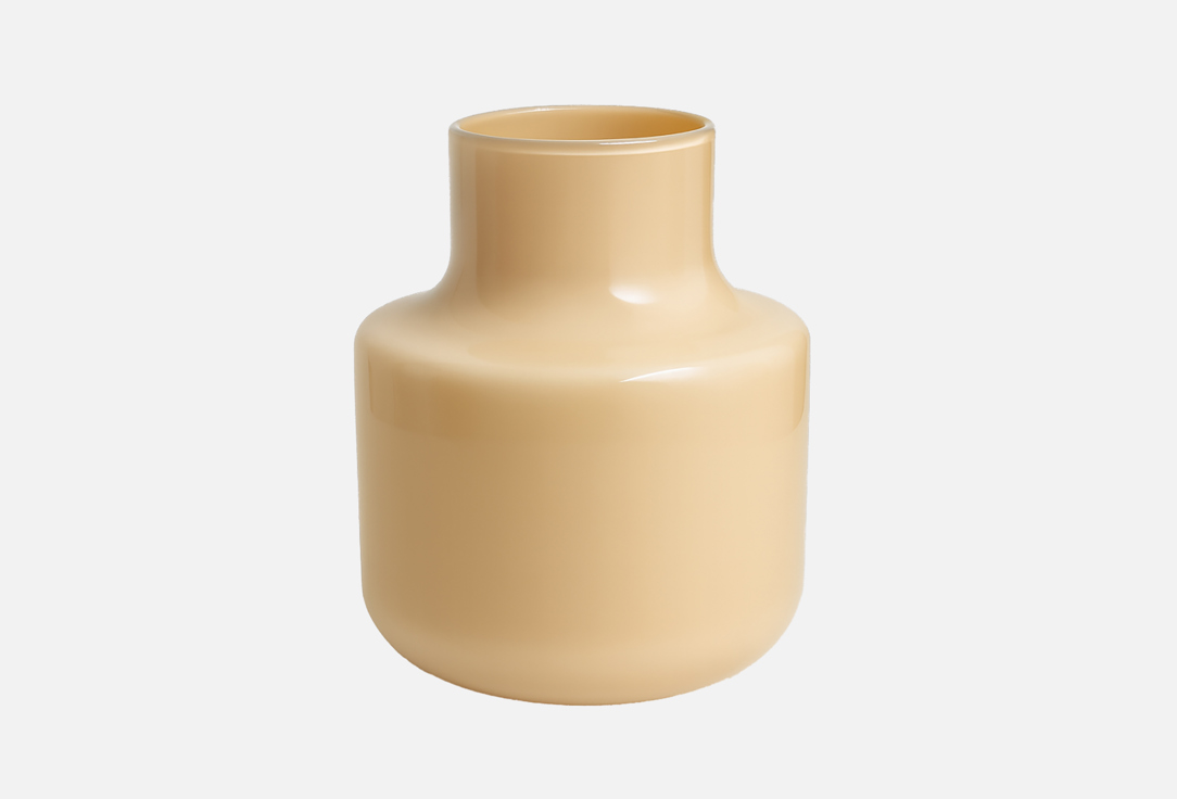 

Ваза для цветов и сухоцветов MANDARIN DECOR, Бежевый, Бежевая 19,5 см 1 шт