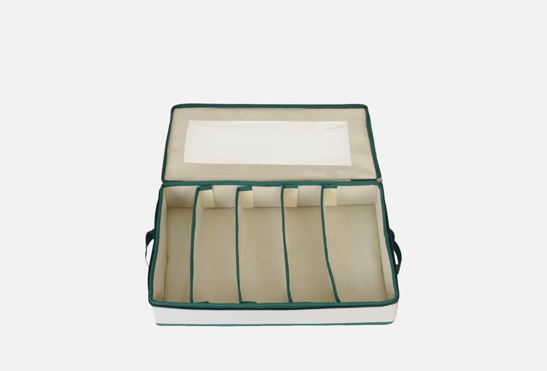 

Короб для хранения MANDARIN DECOR, Бежевый, Christmas 40х26х7.5 см 1 шт