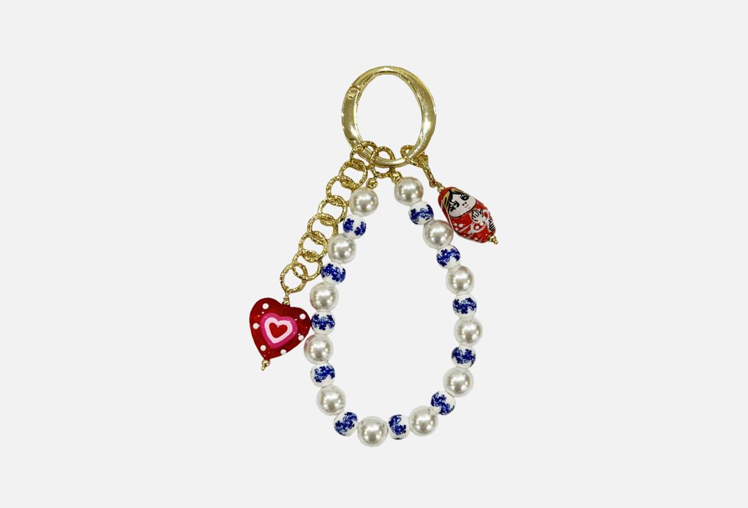 

подвеска на сумку LA FAMILY, Мультиколор, Матрешка