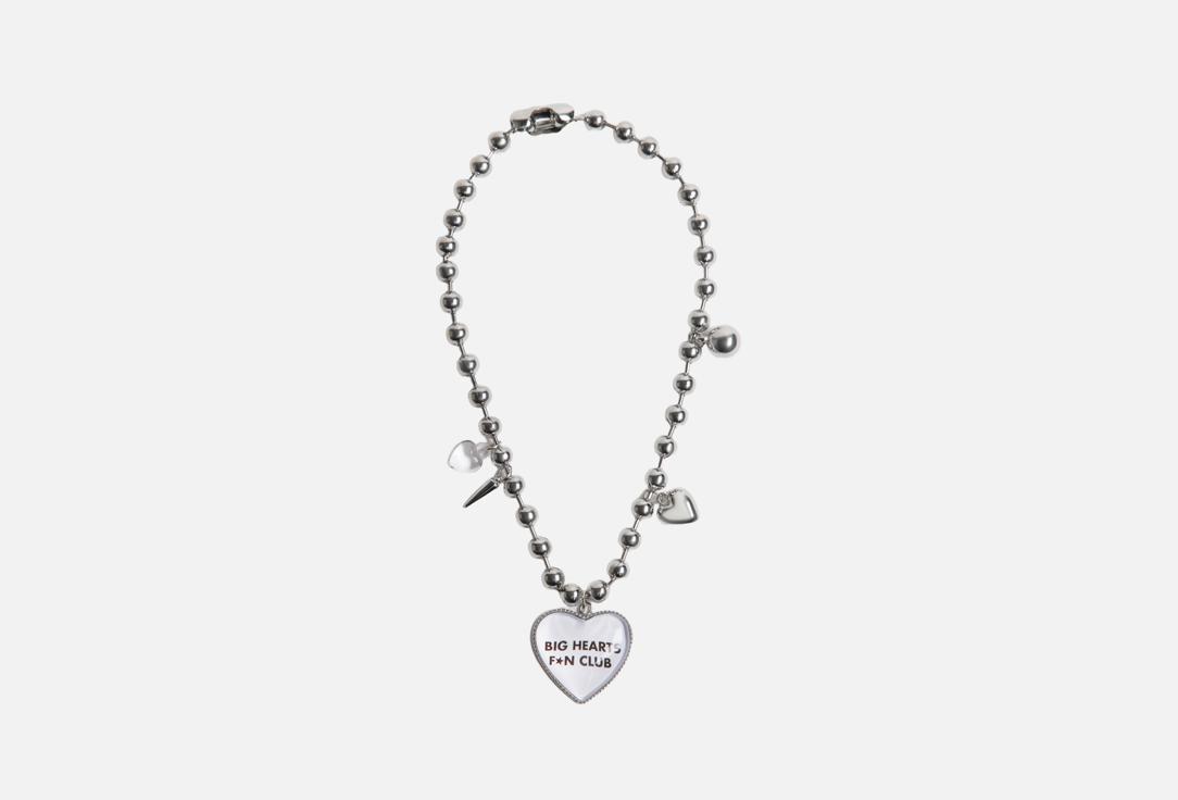 Изображение товара Женское колье-цепочка Befree с крупными бусинами и подвесками, стильное украшение для женщин