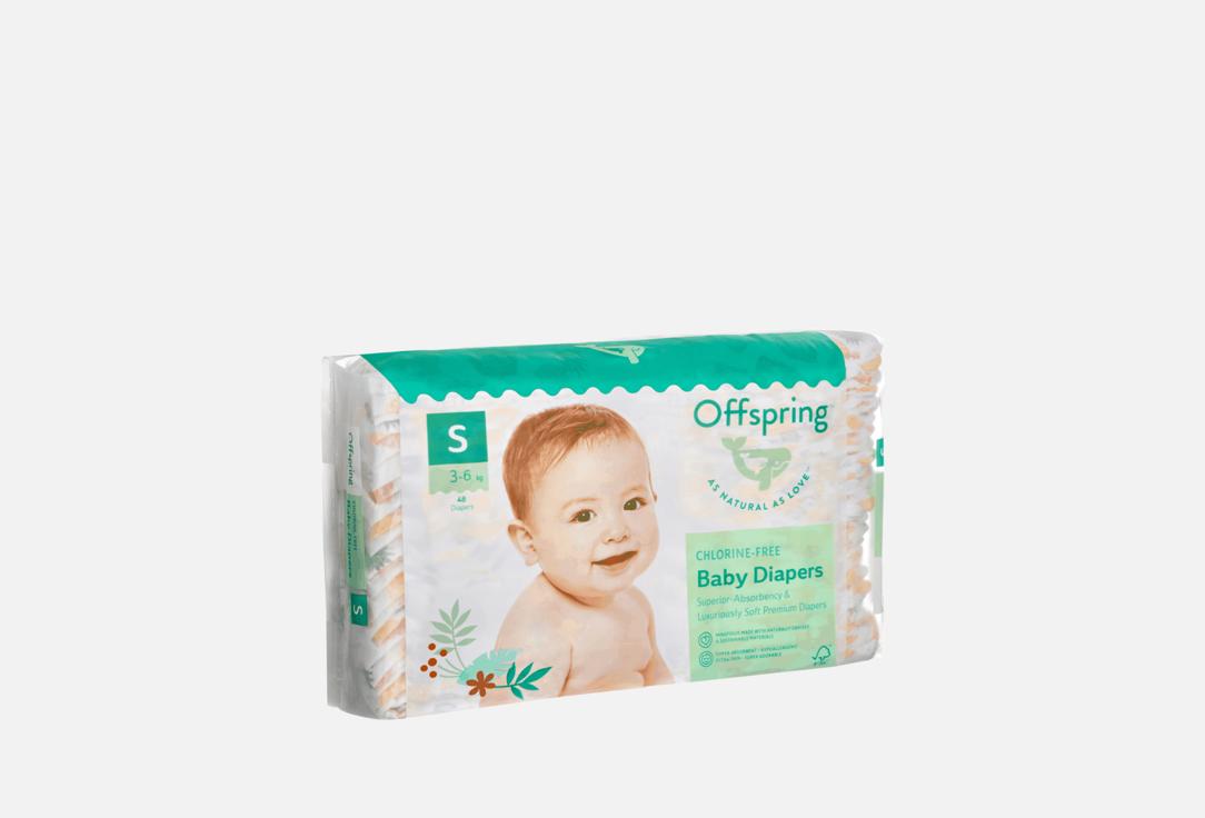 

Подгузники OFFSPRING, 3-6 кг, первый новый год 48 шт