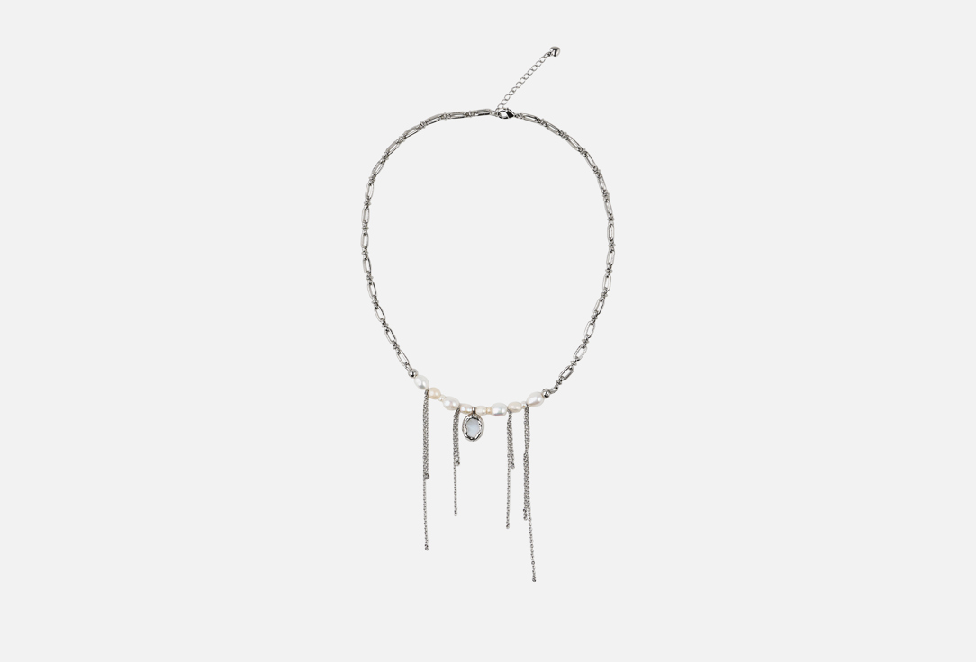 

Колье 19.STONE, Из натурального жемчуга с цепочками 1 шт