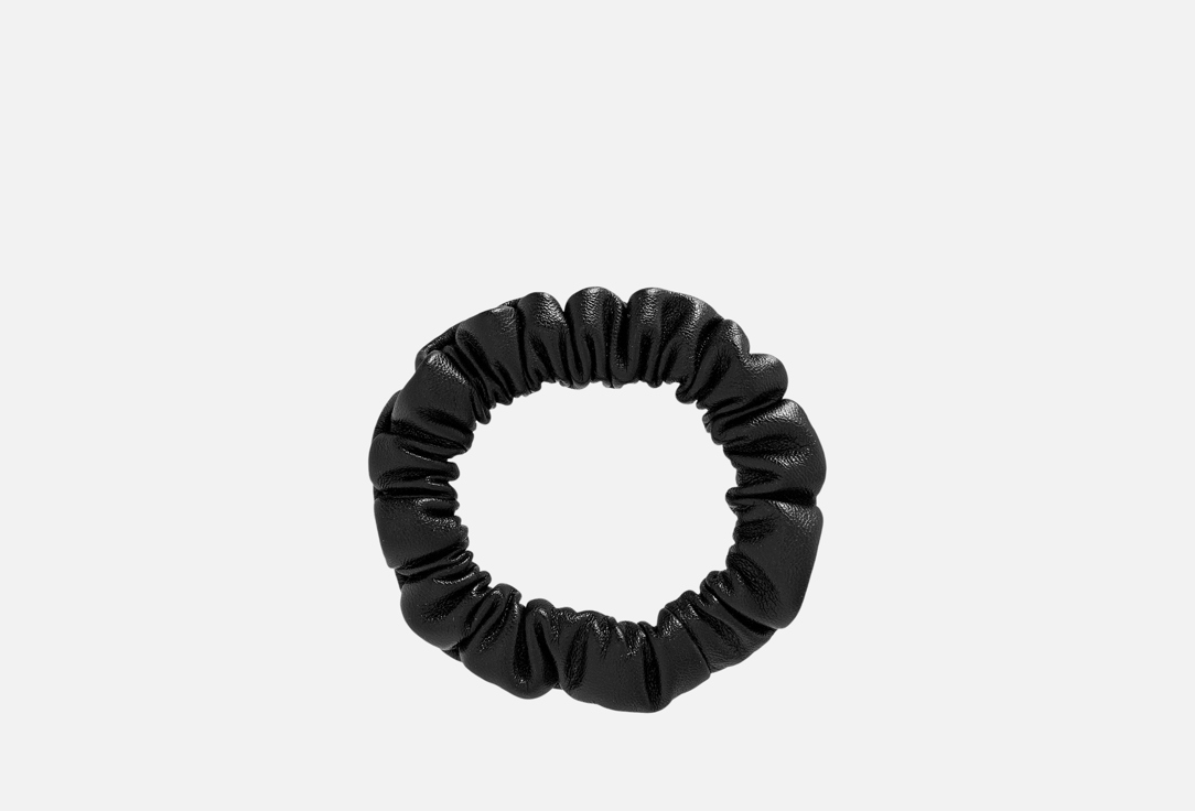 

Резинка для волос MIA COSA, Черный, Vegan leather Scrunchy, mini 1 шт