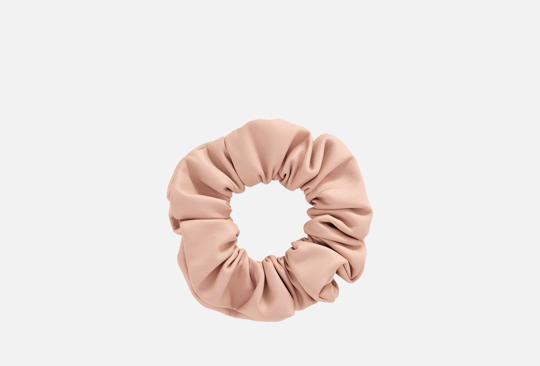 

Резинка для волос MIA COSA, Розовый, Vegan leather Scrunchy, medium 1 шт