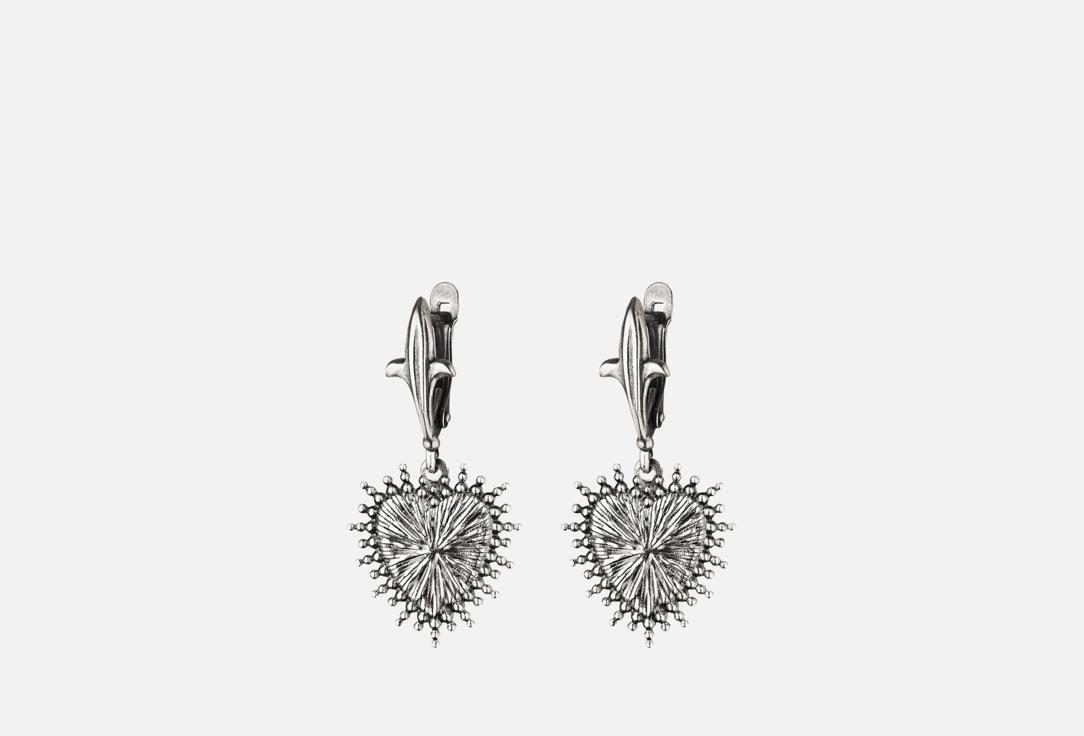 

Серьги AUDEO, Девичья броня с лилиями 2 шт