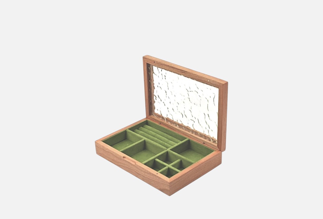 

Шкатулка деревянная для украшений DENEZO, Мультиколор, Flora 1 шт