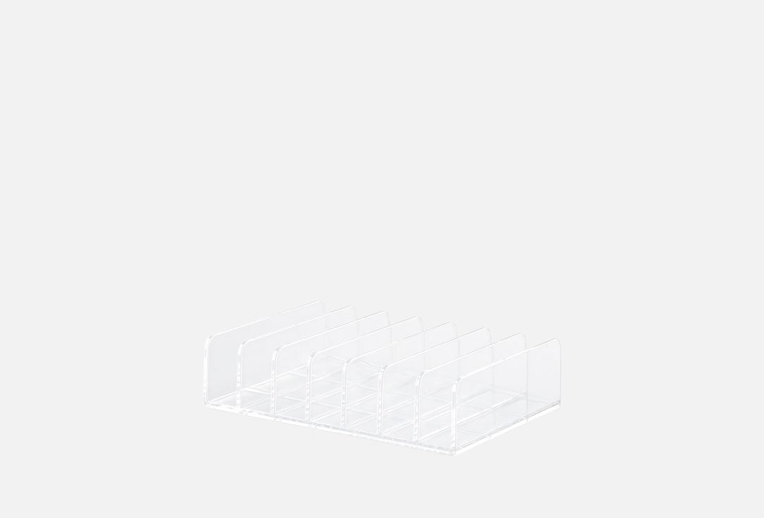 

Органайзер для косметики DENEZO, Прозрачный, Для тюбиков, Lilly, 17х4,5х12 см 1 шт