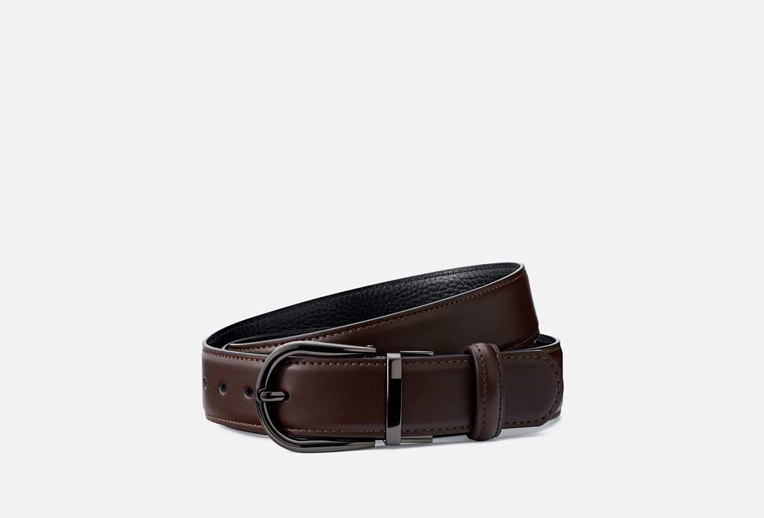 Изображение товара Двусторонний кожаный ремень TEZZE Reverse Gloss для женщин длина 130 см