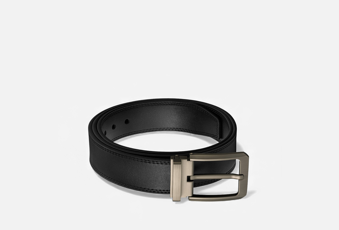 Изображение товара Мужской кожаный ремень TEZZE Classic Iron mist натуральная кожа длина 130 см