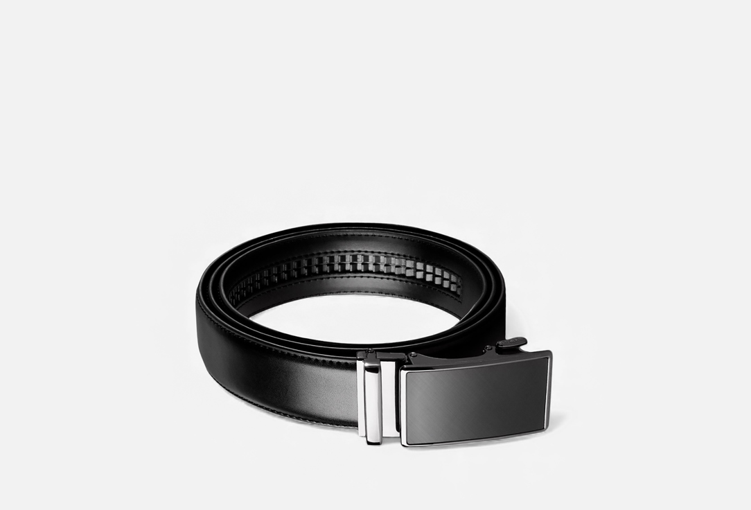 Изображение товара Кожаный ремень TEZZE Texture charcoal для мужчин длина 130 см