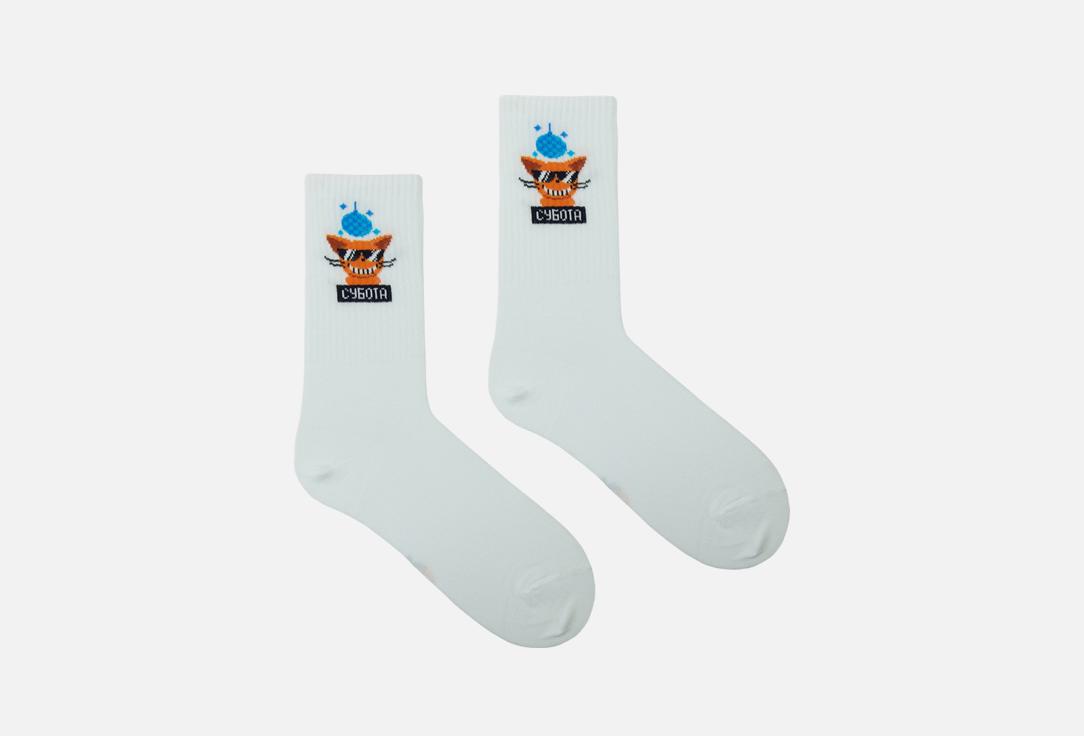 Изображение товара Носки высокие Mark Formelle кот