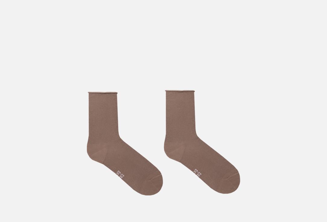 

Носки высокие MARK FORMELLE, Коричневый, Карамельные 36-38 мл